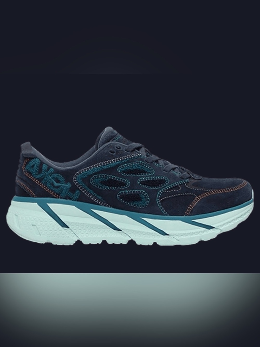 Hoka One One Unisex Clifton L Embroidery Navy
Running Shoes
